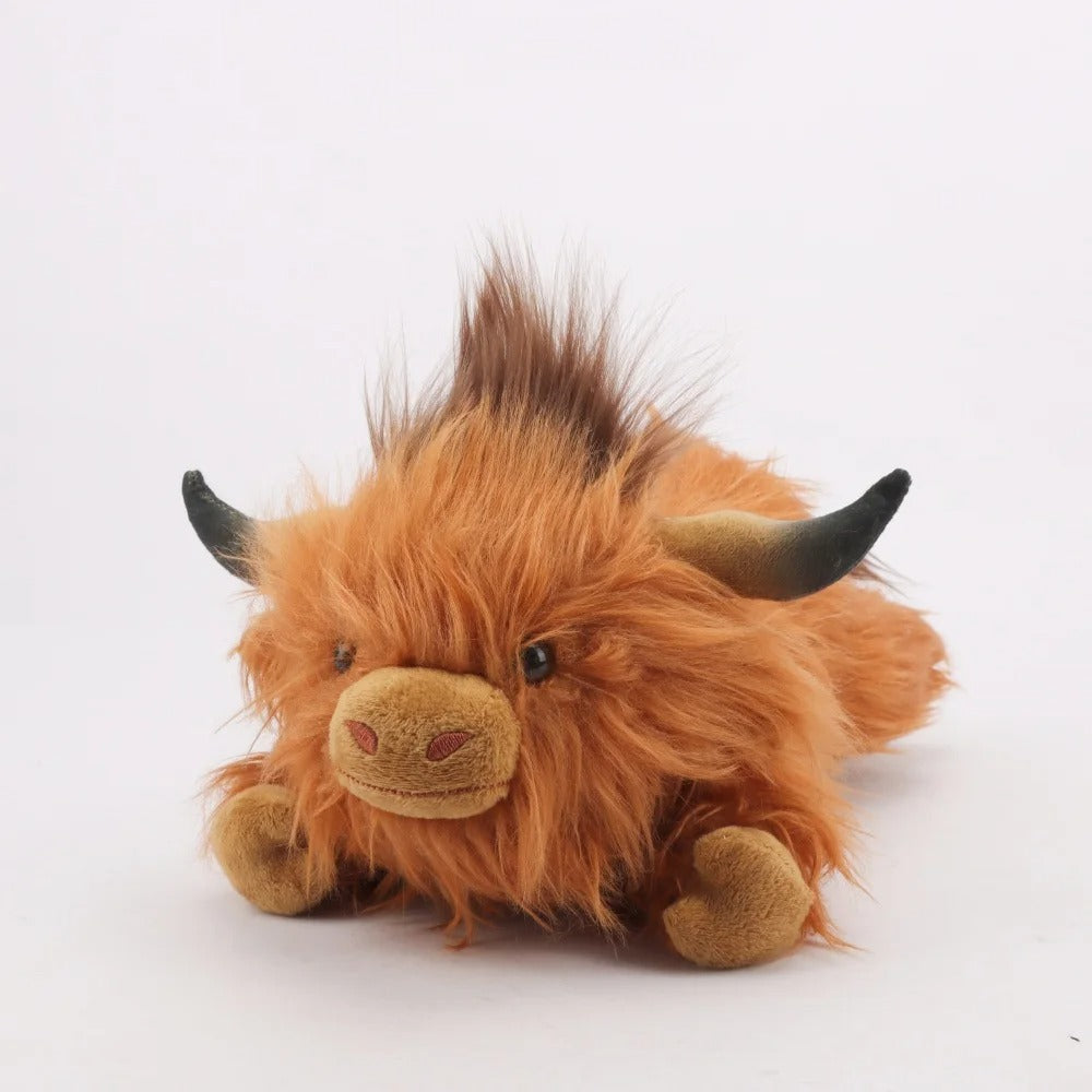 Cute Highland Cow Stuffed Plush