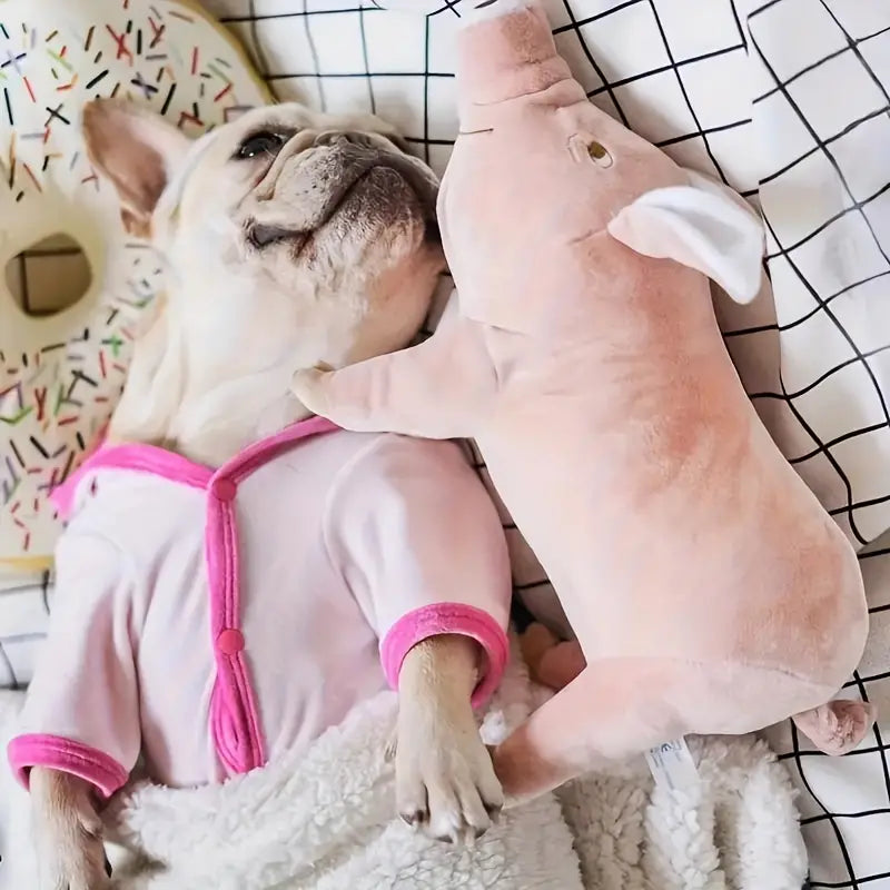 Cute Piggy Dog Plush Toy