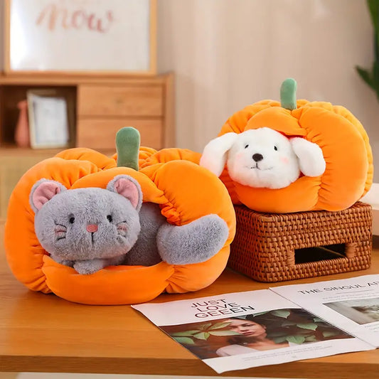 Animal Pumpkin Stuffed Plush