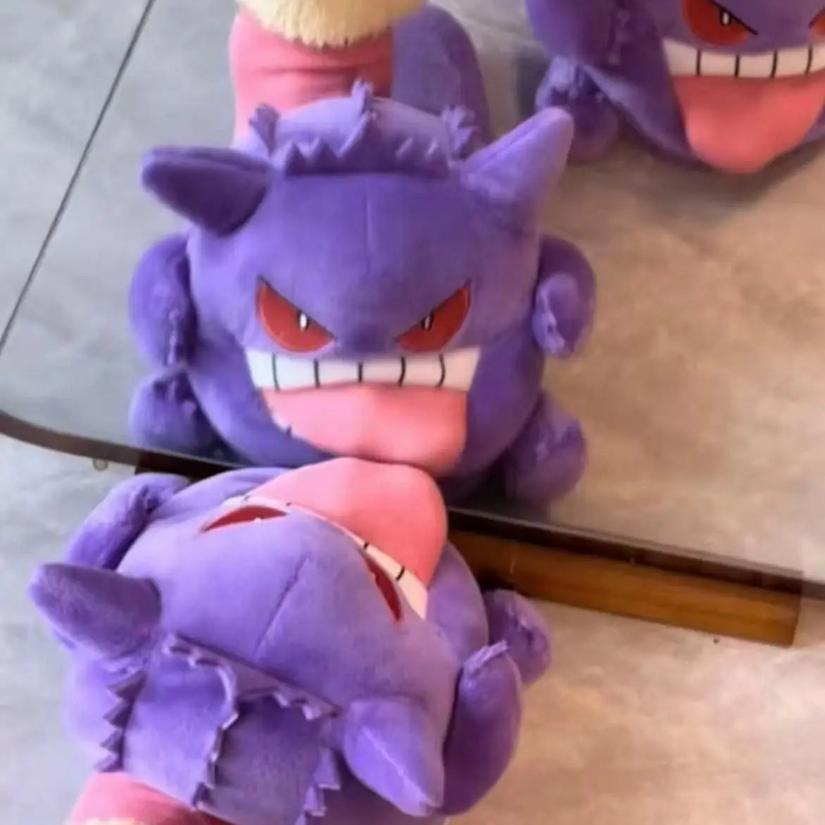 Gengar Tongue Plush Slippers