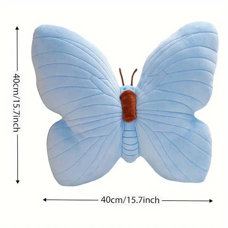 Cute Soft Butterfly Plush Pillow