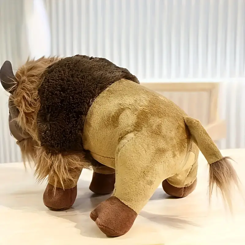 Fluffy Bison Plush