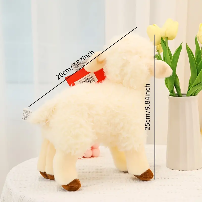 Adorable Fluffy Lamb