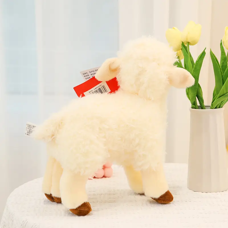 Adorable Fluffy Lamb