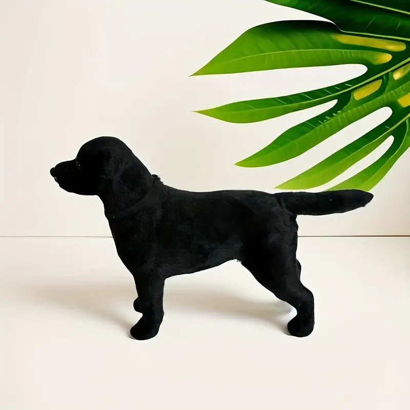 Cute Black Puppy Plush