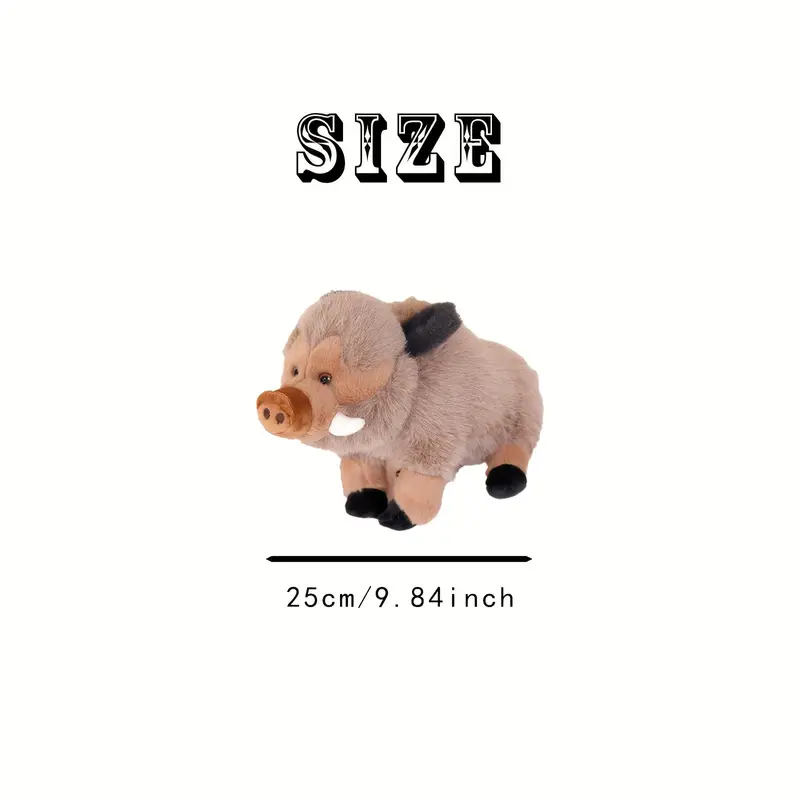 Adorable Boar Plush