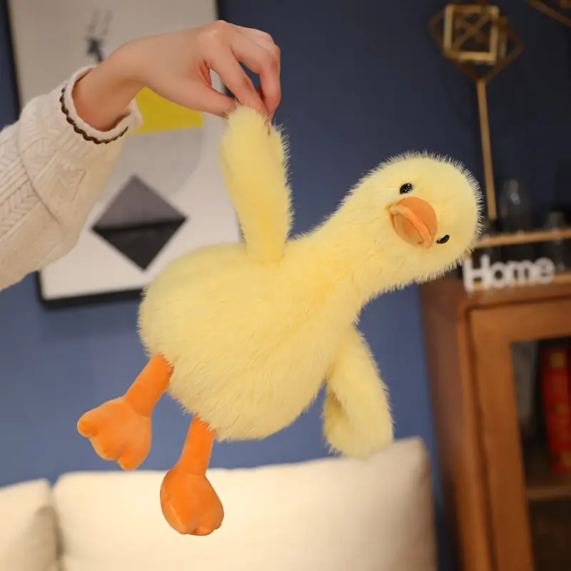 Cute Fluffy Duck Plush