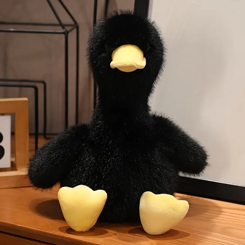 Cute Fluffy Duck Plush