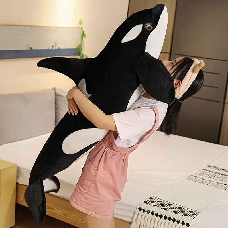 Large Cuddly Orca Plush
