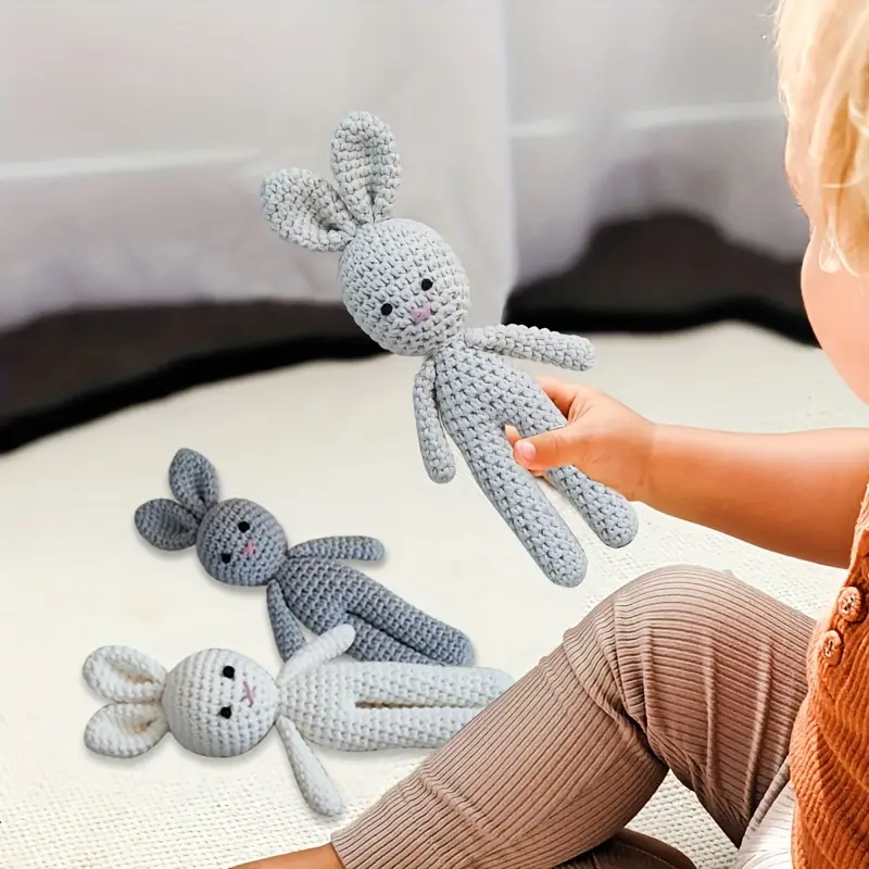 Cute Crochet Bunny Plush