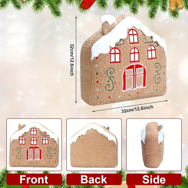 Cute Gingerbread House  Plush