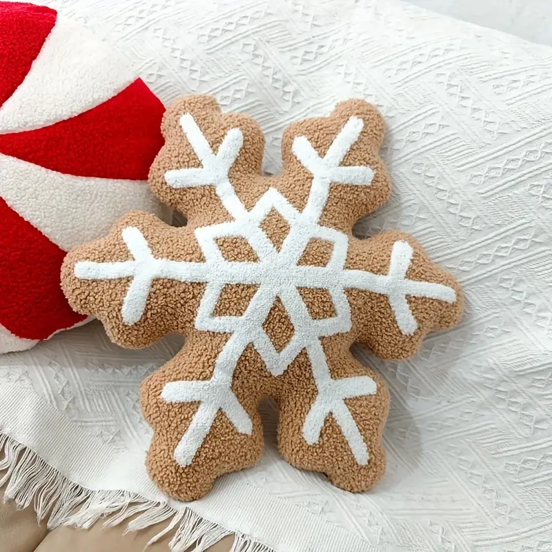 Cute Christmas Snowflake Plush