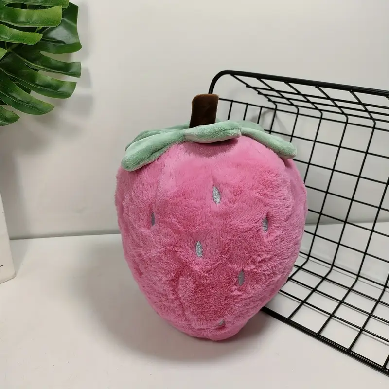 Fluffy Strawberry Plush