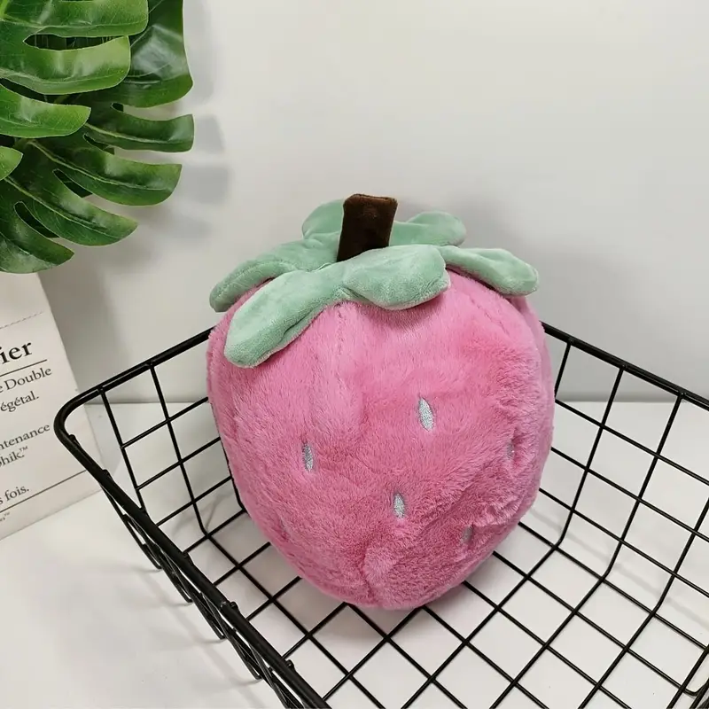 Fluffy Strawberry Plush