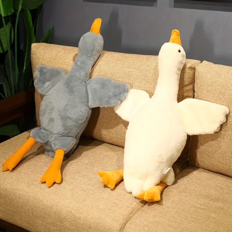 Fuzzy Goose Plush