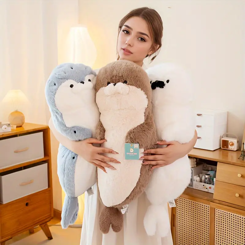 Adorable Giant Seal Plush