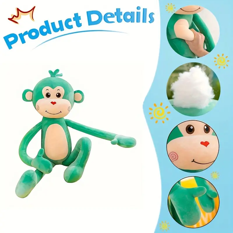 Happy Monkey Plush