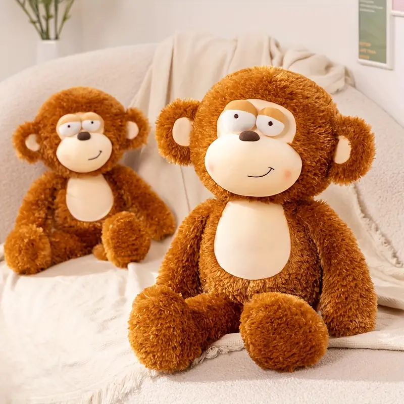 Fuzzy Monkey Plush