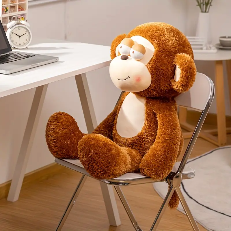 Fuzzy Monkey Plush