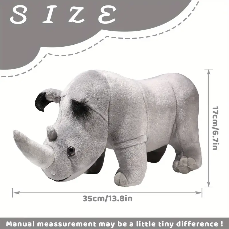 Cloudy Rhinoceros Plush