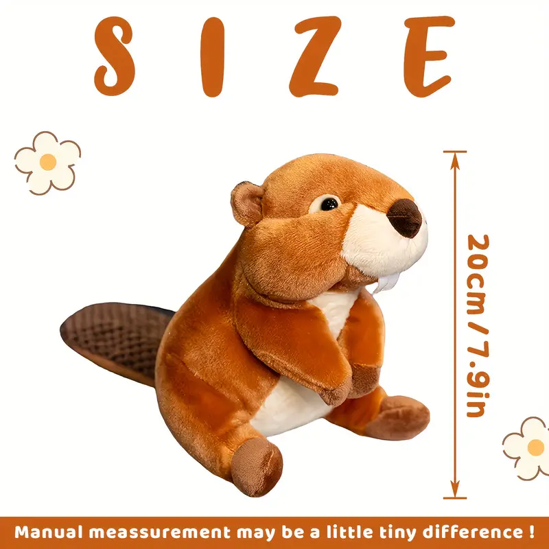 Cute Beaver Plush