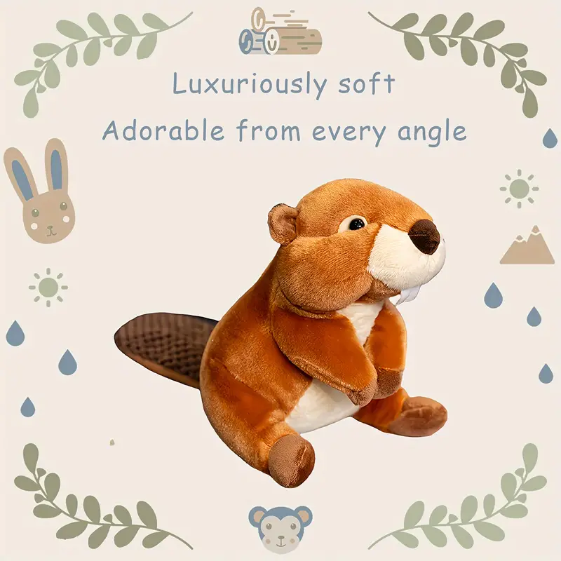 Cute Beaver Plush