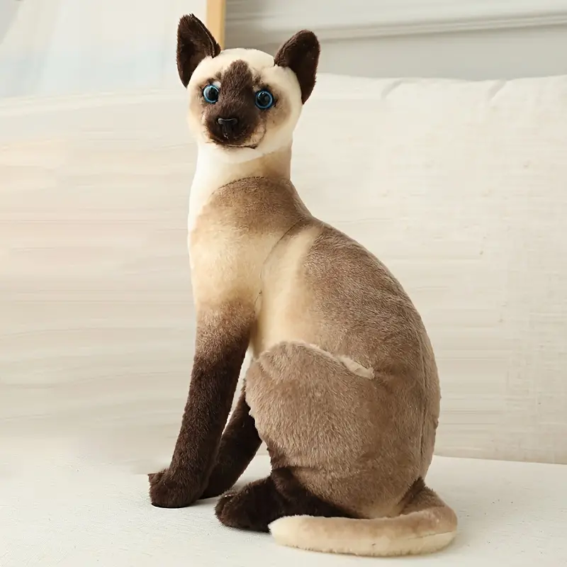 Cute Siamese Cat Plush