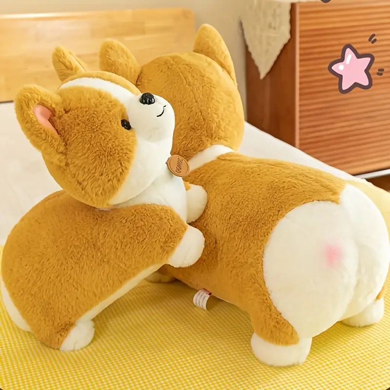Cute Corgi Dog Plush