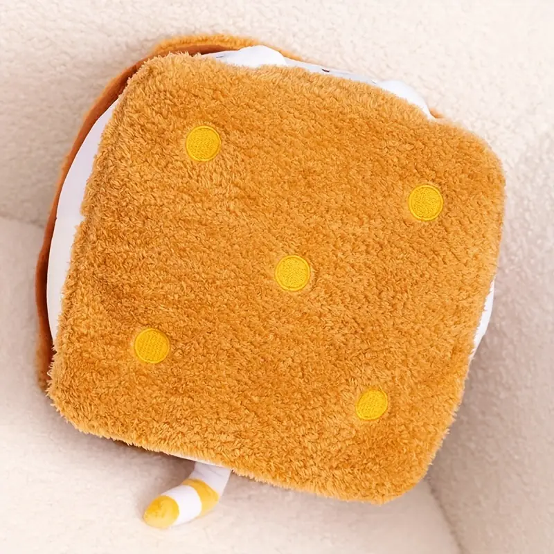 Adorable Cat Sandwich Plush