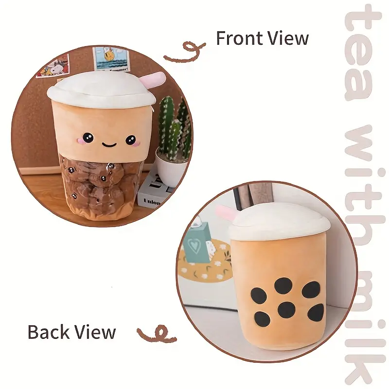Adorable Bubble Tea Plush