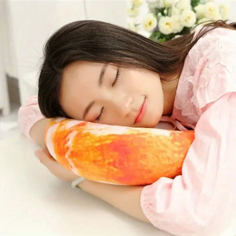 Shrimp Travel Plush Pillow