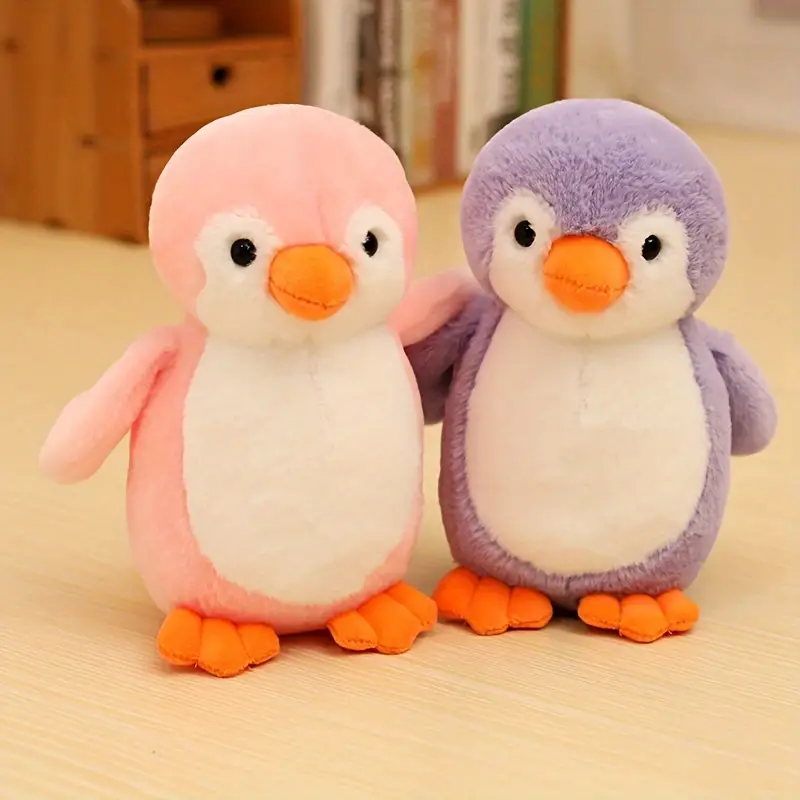 Fuzzy Penguin Plush
