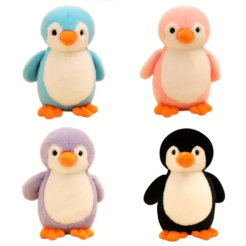 Fuzzy Penguin Plush