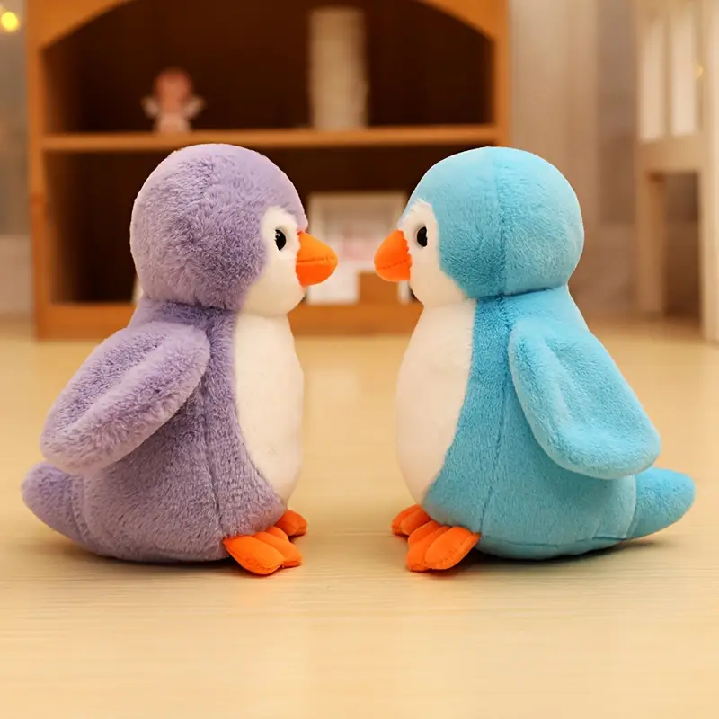 Fuzzy Penguin Plush