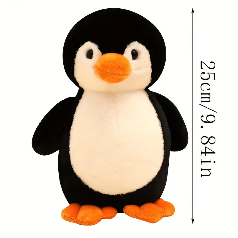Fuzzy Penguin Plush