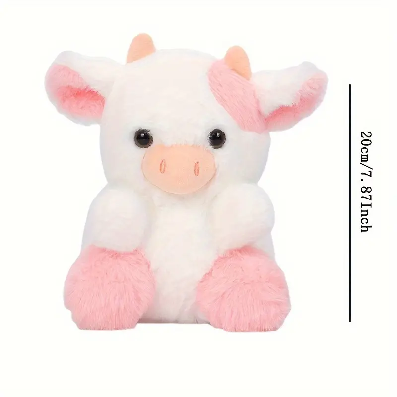 Fuzzy Cow Plush