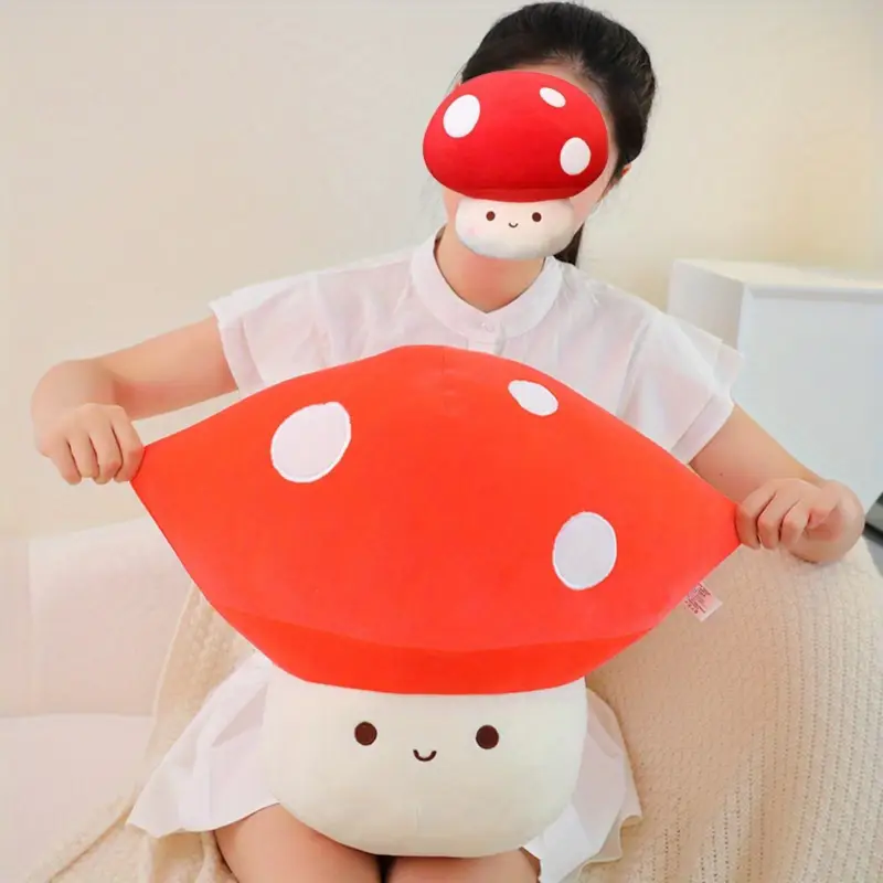 Cute Mushroom Pillow Plush