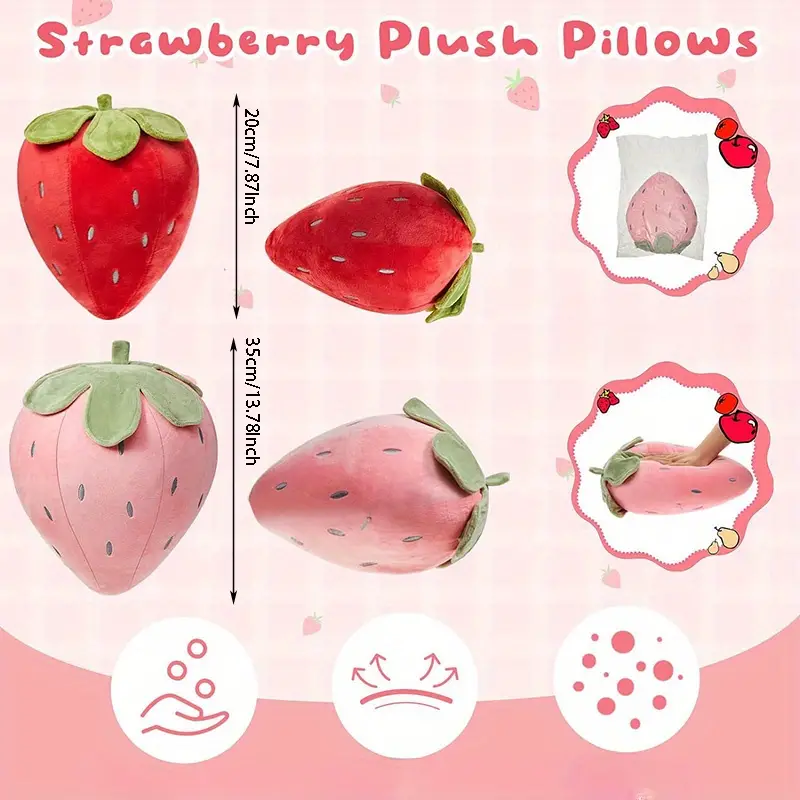 Cute Strawberry Plush