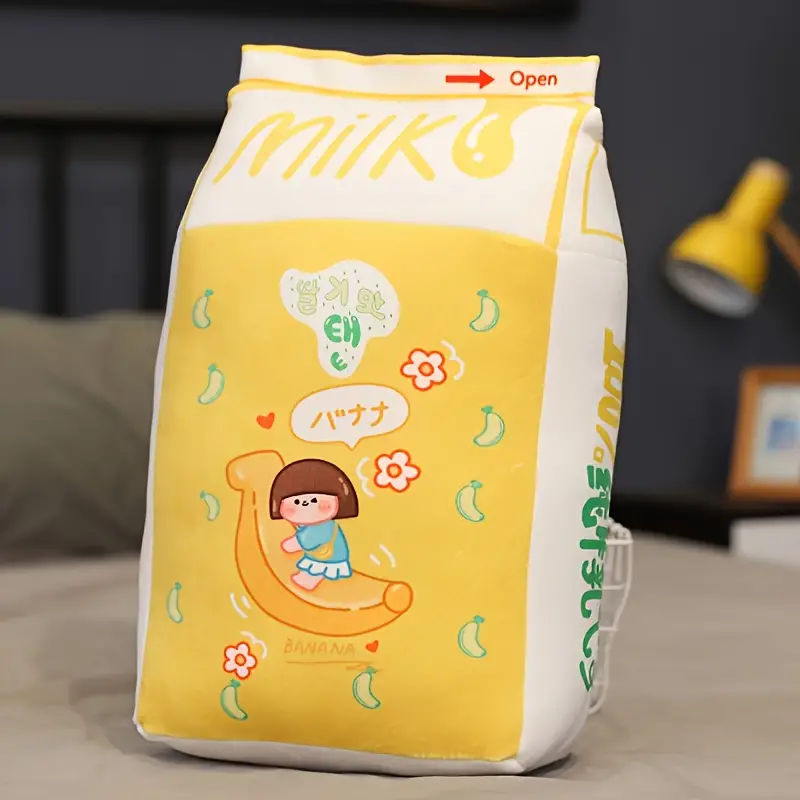 Cute Milk Box Plush