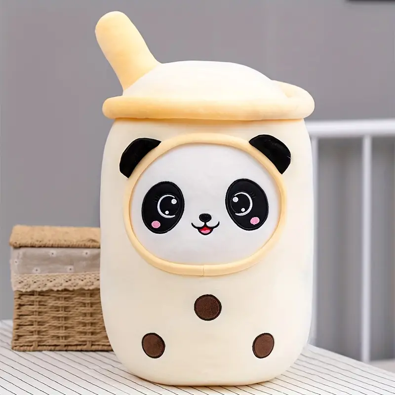 Cute Panda Bubble Tea Plush