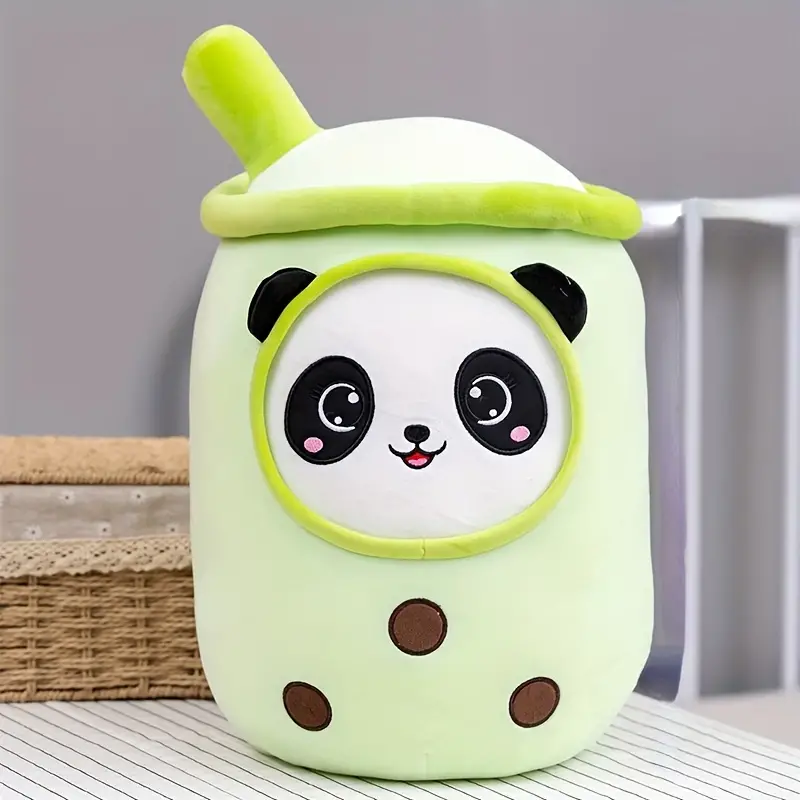 Cute Panda Bubble Tea Plush