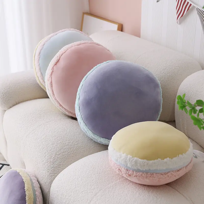 Fluffy Pastel Macaron Plush