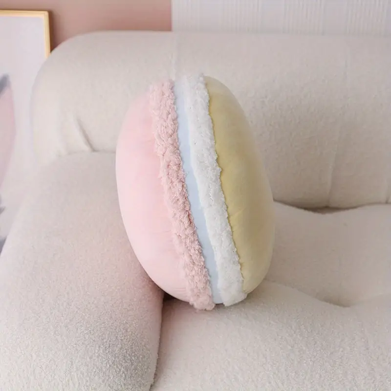 Fluffy Pastel Macaron Plush