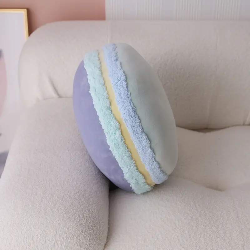 Fluffy Pastel Macaron Plush