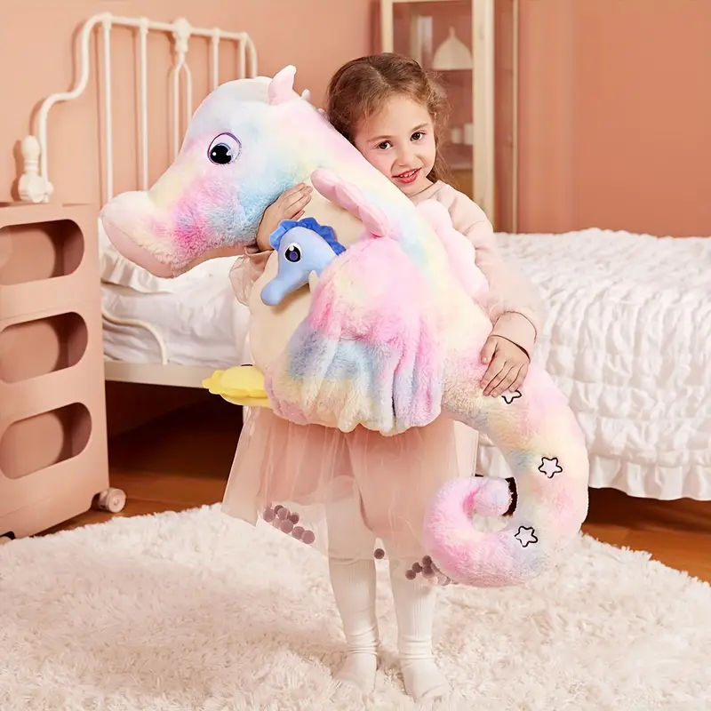 Cuddly Stuffed Seahorse Plush