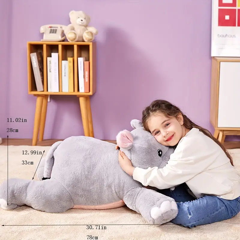 Cuddly Hippo Plush