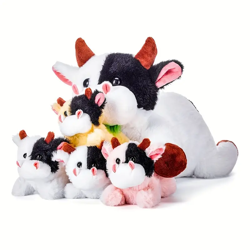 Adorable Stuffed Cow Plush