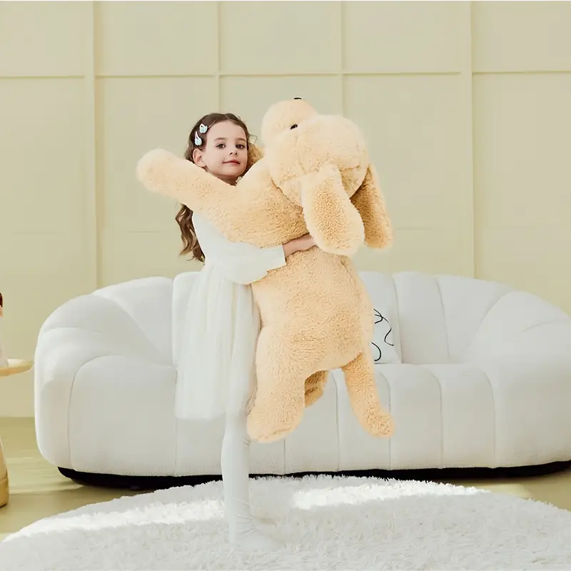 Fluffy Labrador Dog Plush