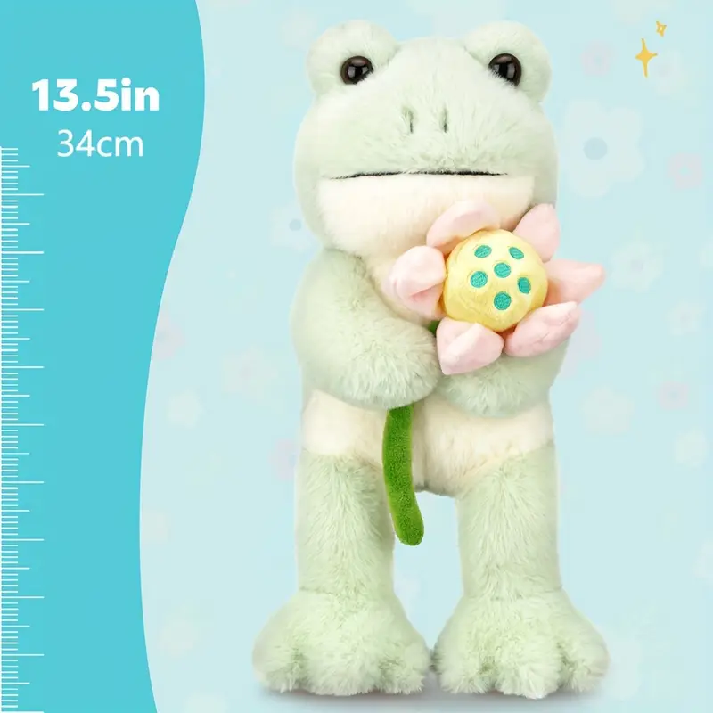 Flowery Frog Plush