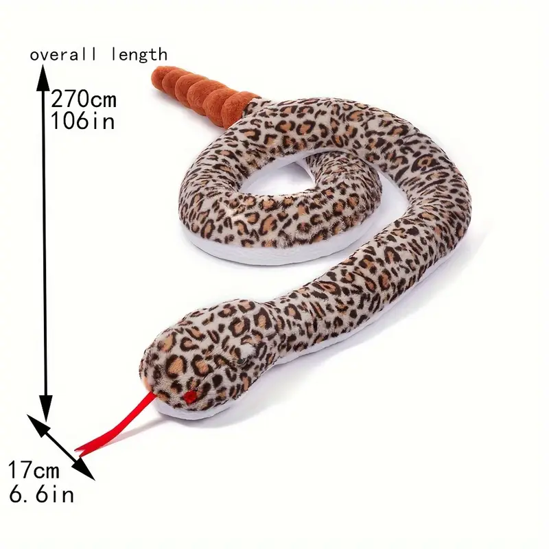 Cuddly Giant Snake Plush